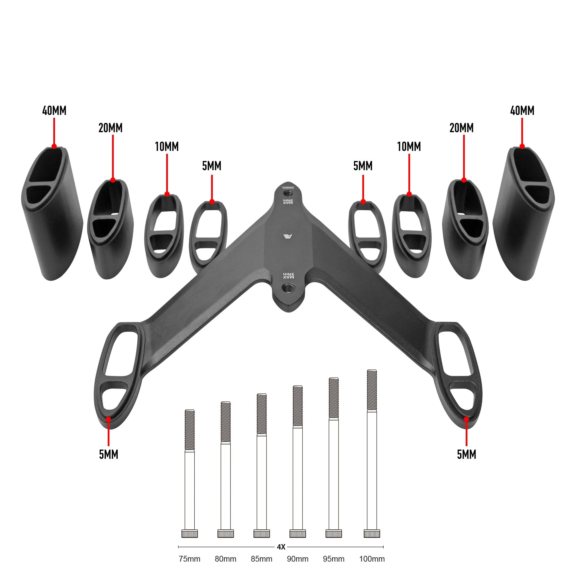 A3A High Riser Kit with BTA Bridge - Image 4